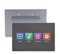 Jectse Panneau Intelligent Mural, Panneau de Commande de Maison Intelligente de 10 Pouces avec 11, 4 Go de RAM, 32 Go de Stockage, Commande Vocale, pour Maison Intelligente, (Prise UE