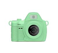 Jectse Petite Caméra Porte-clés, Enregistrement HD 2K, écran de 1,47 Pouces avec Lumière de Remplissage LED et Filtres Créatifs, pour Les Voyages et Un Usage Quotidien, Appareil Photo (Green)