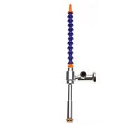 Jectse Pistolet à Air Froid de 130 Mm, Machine à Flux d'Air de Refroidissement avec Tube Flexible et Base Magnétique, Pistolet à Air de Refroidissement à Sec pour l'usinage CNC Industriel (08