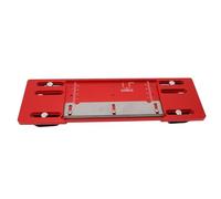 Jectse Plaque de Base de Machine de Découpe, Positionnement Rapide, Plaque de Guidage de Scie Circulaire sans Perçage pour le Travail du Bois, de Base en Alliage d'aluminium pour Guide de Scie
