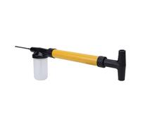 Jectse Plumeau de Terre de Diatomées, Pulvérisateur Distributeur de Terre de Diatomées à 3 Modes de Longueur Réglable de 4 Pieds pour Une Utilisation en Plein Air dans Le Jardin (Yellow)