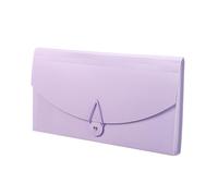 Jectse Pochette à Soufflet 13 Pochettes, Organiseur Accordéon Imperméable | Dossier de documents portable pour reçus de factures de TVA, plastique durable, fermeture à boucle