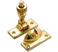 Jedo Loqueteau standard pour fenêtre Brighton 55mm pour châssis coulissant fenêtre + vis - Laiton Poli