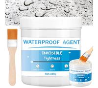 JEDWKFA Agent Anti-Fuite Étanche, Revetement Impermeable Transparent, 300g | Colle Etanche Transparente, Waterproof Coating, Etancheite Toiture, Pour Salle de Bain, Toilettes, Carrelage, Murs