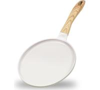 Jeetee Crêpière 24cm avec revêtement antiadhésif en granit, , pour tous les types de cuisinières