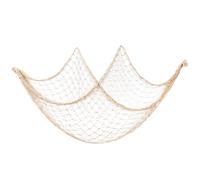 Jeffdad Filet de poisson décoratif pour fête, 203,2 x 101,6 cm, accessoire de fête sur le thème nautique, accessoire de fête, filet de poisson décoratif pour la maison et la chambre à coucher