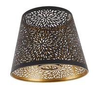Jeffergarden Abat-jour en Fer et Métal pour Abat-jour, Motif d'arbre ajouré, Raccord d'araignée pour Douille E26 E27, 15 Cm de Haut, Suspendu pour Chambre à Coucher, Salon