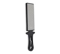 Jeffergarden Aiguiseur de Couteaux, Outil d'affûtage de Ciseaux en Diamant, Grain 400 1000, Double Plaque Latérale, Poignée Ergonomique Antidérapante pour Cuisine, Boucher, Camping, Couteau Pliant,