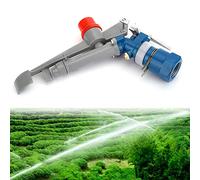 Jeffergarden Arroseur de Jardin, Pulvérisateur d'eau d'irrigation en Alliage 'Aluminium, Filetage Mâle G1 PNPT 1 Po DN25, 50 à 150 Kpa, 27 X 22 Cm pour l'arrosage de Jardin de Pelouse de Cour