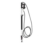Jeffergarden Baguette d'extension Télescopique pour Nettoyeur Haute Pression en Alliage d'aluminium 20,8 Pieds 4000 PSI avec 5 Buses et 2 Barres de Pulvérisation pour Le Nettoyage des Murs de Toit