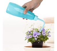 Jeffergarden Bouteille d'Arrosage, Bouteille à Presser en PE 480 ML avec Tuyau en Silicone et Buse Incurvée à 360 Degrés, Arrosage Précis des Plantes pour Pots d'intérieur Succulents, Plantes