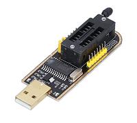 Jeffergarden CH341A Programmeur USB Carte de Circuit imprimé Programmeur Flash BIOS DC 5 V pour l'étalonnage du Programme d'effacement de Sauvegarde avec Prise en Charge de la Puce SOP8 pour les