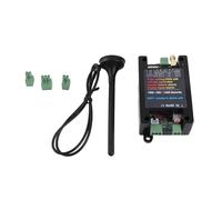 Jeffergarden Commutateur de Relais GSM 4G Télécommande GSM Ouvre-Porte 9-36 V DC Interrupteur d'alimentation à Distance Appel Contrôle SMS 1 Sortie Relais 1 Entrée DIN avec Boîtier ABS (Version