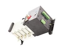 Jeffergarden Commutateur de Transfert de Générateur 400 V, Commutateur de Transfert Automatique Double Puissance PC, Contrôle 220 V 50 60 Hz, Isolation 1000, Résistance 6 KV, pour Panneau (160A)