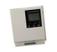 Jeffergarden Contrôleur de Charge Solaire MPPT, Régulateur de Batterie de Panneau Solaire en Aluminium avec écran LCD, Entrée PV 80 V Maximum, Plusieurs Modes de Charge pour Systèmes d'énergie et
