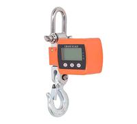 Jeffergarden Crochet Peseur, 1102lb Acier Allie Balance Numerique de Grue | Écran LCD, Capteur Haute Précision, Coque en Alliage D'Aluminium, Unités KG LB N, pour Pêche en Mer, Pesage sur Quai,