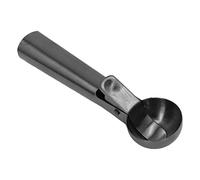 Jeffergarden Cuillère à Crème Glacée en Acier Inoxydable, Ressort Antiadhésif pour un Dégagement Facile, Cuillère Efficace pour Desserts Durs, Fruits avec Poignée Ergonomique pour Crêpes, Muffins