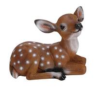 Jeffergarden Décoration de Jardin en résine Motif cerf Sika