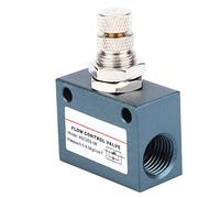 Jeffergarden Détendeur Pneumatique, G1/4, 450 L/min, Aluminium | Régulateur de Papillon D'air, Corps en Alliage D'aluminium, Raccord G1/4, Systèmes D'air comprimé, Fonctionnement de -5 à