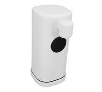 Jeffergarden Distributeur de Savon Automatique, Support Mural Moussant sans Contact en ABS avec Batterie Rechargeable USB 1200 MAh, IPX7, 3 Niveaux de Mousse, Minuterie de 20 Secondes pour Salle de