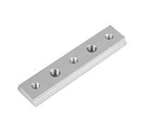 Jeffergarden Gabarit de Rail à Onglet en Alliage d'aluminium, 450 Mm, Rail en T anodisé pour le Travail du Bois, avec Pince à Action Rapide et compatibilité avec Vis en T pour Couper la (Curseur en