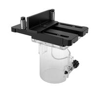Jeffergarden Guide de Défonceuse 2 en 1, Guide Réglable, Cache | Base en Bois, Alliage D'aluminium anodisé, Fabrication D'armoires, compatibilité avec Outils Compacts, Port D'extraction de
