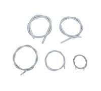 Jeffergarden Kit de Cintreuse à Ressort de Tube Interne 5 Pièces 1/4 3/8 1/2 5/8 3/4 Pouces Ressorts de Courbure de Tuyau en Acier Inoxydable 1100 Mm pour Tuyau en Cuivre et Aluminium CVC