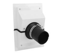 Jeffergarden Kit de Manchons de Pénétration Murale pour Système de Climatisation, Système divisé, Couvercle de Ligne AC avec 2 Joints d'étanchéité étanches pour Climatisation, Pompe à