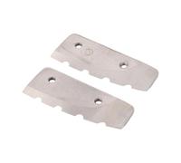 Jeffergarden Lame de Foreuse à Glace 8po Courbée Acier allié Remplacement | Foret de Remplacement incurvé, Acier Dur allié, Usage Manuel et électrique, Compatible Eskimo, Usage Extérieur Hivernal