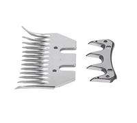 Jeffergarden Lames de Remplacement pour Tondeuse à Moutons, 13 Dents | Coupe-dents incurvées à 13 dents, tondeuse en acier à haute teneur en carbone, coupe-dents incurvées à 13 dents,