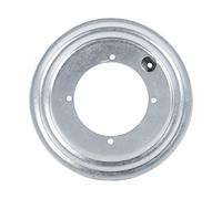 Jeffergarden Lazy Susan Plateau Tournant Rond en Tôle Galvanisée, Plaque Pivotante, Base Rotative à 360 Degrés, 0,8 Mm, pour Armoire de Cuisine, Table, Plateau de Service, étagère d'angle, (5,5