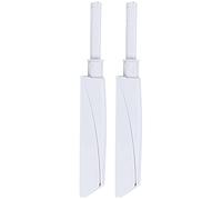 Jeffergarden Loquets à Pousser, Loquets de Porte d'Armoire Tactiles Magnétiques ABS 2 Jeux 9,5 X 1,5 Cm, Appuyez pour Ouvrir avec Tampon à Ressort pour Tiroir, Armoire, Placard, Cuisine, Meubles de