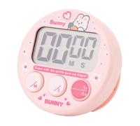 Jeffergarden Minuterie de Cuisine Compte à Rebours Magnétique Numérique ABS Écran LCD 99 Min 59 Secondes Rappel Fort pour la Cuisine, la Pâtisserie, l'exercice d'étude, l'utilisation en Classe,