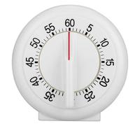 Jeffergarden Minuteur de Cuisine,60 Minutes Rond Forme Cuisine Minuteur Cuisine Compteur Mécanique Réveil