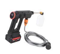 Jeffergarden Nettoyeur Haute Pression sans Fil 900PSI, Nettoyeur Portable à Batterie 21800mAh, Buse 6-en-1, Distributeur de Mousse, pour Lavage de Voiture, Terrasse, Jardin (Prise UE)