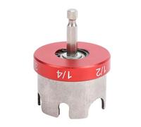 Jeffergarden Outil de Tournevis à écrou Installation de Tige Filetée 1/4 3/8 1/2 Pouce Fixation de Perceuse Boîtier en Alliage D'aluminium Électricien Solution de Fixation pour Technicien