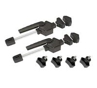 Jeffergarden Pinces de Menuiserie, Fixation de Bureau Réglable pour établi | Poignée d\'étau d\'établi, outil de maintien de plaque stable, construction de matériaux de qualité supérieure, travaux de