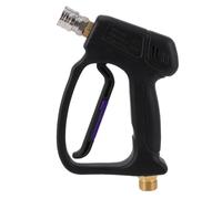Jeffergarden Pistolet de Nettoyeur Haute Pression 4500 PSI, Pistolet Court à Connexion Rapide de 1/4 Pouces avec 5 Buses et Adaptateur M22-14mm pour Laveuses à Gaz et électriques