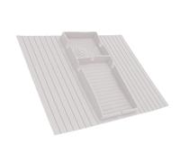 Jeffergarden Plateau d'accoudoir de canapé Porte-gobelet de canapé en Silicone avec Support de Télécommande 34 X 43 X 0,4 Cm Plateau de Bras Pliable Antidérapant pour Les Utilisateurs de de Salon