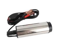 Jeffergarden Pompe Submersible, 24V Acier Inoxydable, 30 L/min | Transfert de , Kérosène et Eau, Filtre Inférieur Amovible, Utilisation pour Moissonneuse et Tracteur, Raccord de Tuyau de