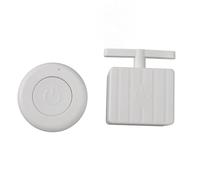 Jeffergarden Poussoir de Bouton Intelligent de TéléCommande RF avec Commande Tactile, Installation Facile, Poussoir de Bouton de Commutation pour la Domotique, adapté aux Enfants et aux Personnes