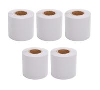 Jeffergarden Ruban d'isolation de Tuyau, Enveloppe de Tuyau en PVC AC 5 Rouleaux 60 Mm X 9,5 M pour le Regroupement de Fils d'étanchéité de Ligne de Climatiseur et l'emballage de Tube de CVC pour