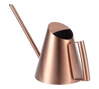 Jeffergarden Succulent Long Bec Arrosoir en Cuivre pour Plantes D'Intérieur Arrosoir Pot Long Bec étroit Intérieur bonsaï Fleur Bronze coloré Jardinage Bouilloire Bureau Enfants (S)