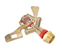 Jeffergarden Tête d'arrosage de Jardin, Buse à Bras en Alliage de Zinc de 25 Mm G3/4 Pouces avec Ressort en Acier Inoxydable pour l'irrigation de la Pelouse et l'arrosage des Serres Agricoles 1