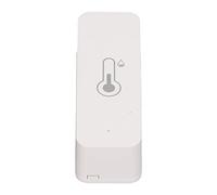 Jeffergarden Thermomètre WiFi Hygromètre Capteur de Température et d'humidité Moniteur Jauge Intérieure Numérique sans Fil avec Alarme APP Installation Facile pour la Domotique de la Vie Intelligente