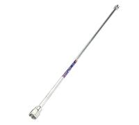 Jeffergarden Tige d'extension de Pulvérisateur de Peinture sans Air en Alliage d'aluminium, Poteau de Pointe de Pulvérisation Universel 20 Cm 38 Cm 50 75 pour la Peinture de Clôture de Plafond (#4)