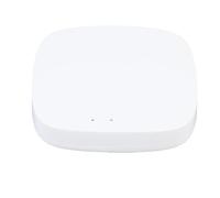 Jeffergarden WiFi Smart Home Bridge, Télécommande Hub sans Fil ABS avec 802.15.4 et WiFi 802.11 B G N, Prend en Charge 50 Appareils, pour les Utilisateurs de Thermomètre de Serrure de Porte Smart