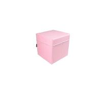 Jeflex Cube de 40 x 40 x 40 cm en cuir synthétique de qualité supérieure - Fabriqué en Allemagne - Cube de fitness avec cube en mousse à l'intérieur pour un confort d'assise et une stabilité