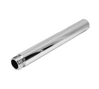 Jelquix Barre de Douche Universelle, Compatible avec les Douches Fixes, 6 | Joint à rotule réglable, joint anti-fuite, acier inoxydable, tuyau d\'extension de douche G1/2, chromé
