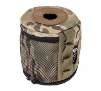 Jelquix Couvercle de Bidon de Gaz 450g avec Couche d'isolation, Base Antidérapante en Tissu Oxford Coupe-vent, Idéal pour les Bidons de Réchaud de Camping